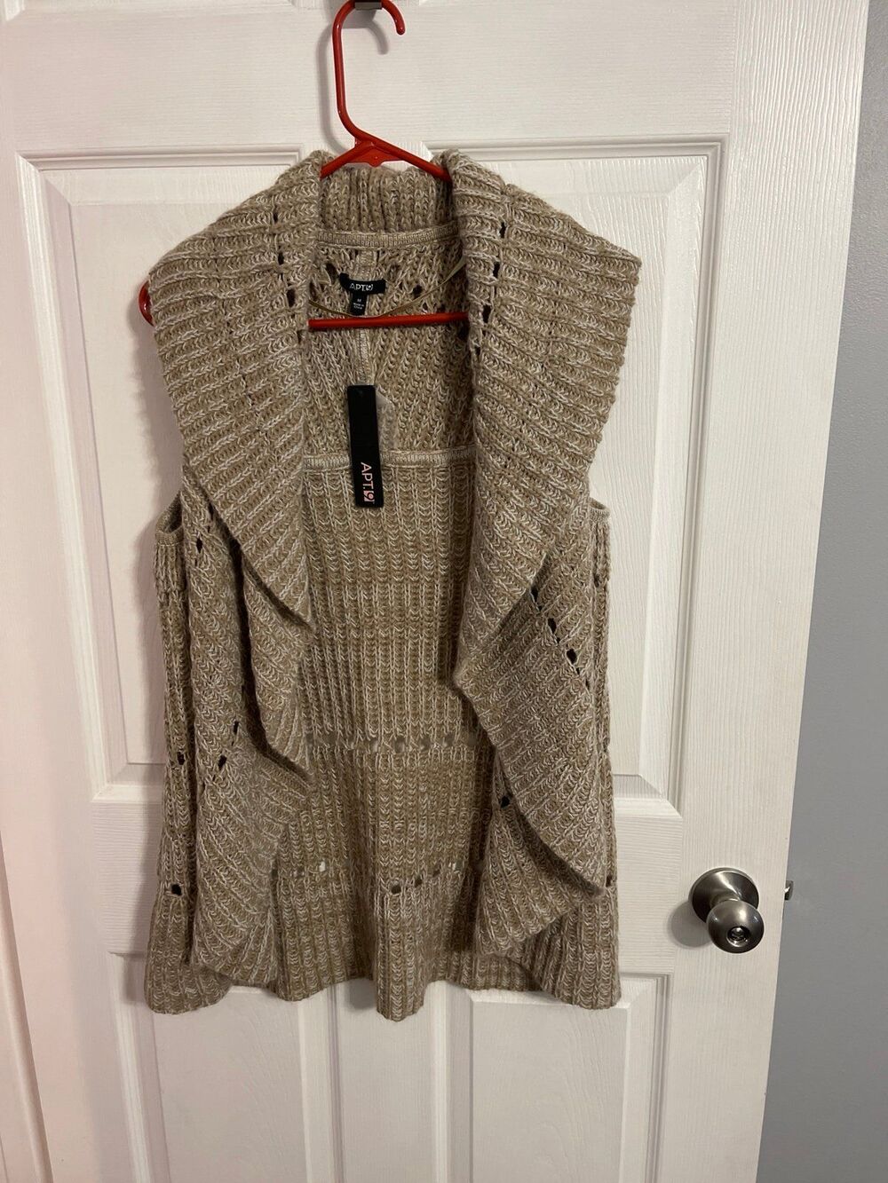 Apt 9 Women's Ruffle Pontelle Sweather Size M New With Tag